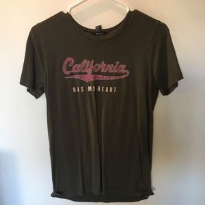 Cute California graphic tee